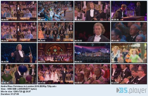 andrerieuchristmasinlondon2016bdrip - Andre Rieu - Christmas In London (2016) BDRip 720p