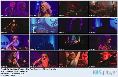 franckcarduccibandtearingthetourapart2016bdrip - Franck Carducci - Tearing The Tour Apart (2016) [BDRip 720p] [H.264,AC3,DTS]