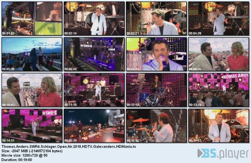 thomasandersswr4schlageropenair2018hdtvgalexanders - Thomas Anders - SWR4 Schlager Open Air (2018) [HDTV 720p] [H.264,AC3]