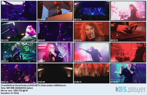 Overkill - Rock Hard Festival (2018) HDTV