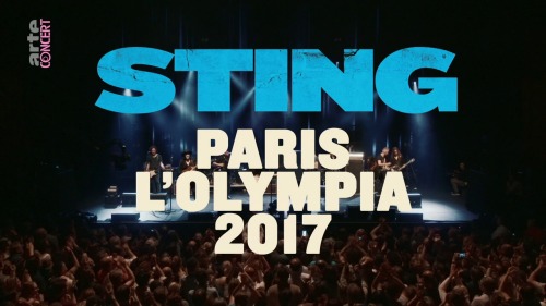 Sting - Live In Paris (2017) HDTV