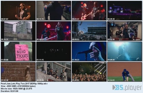 Pearl Jam - Lets Play Two (2017) BDRip 1080p