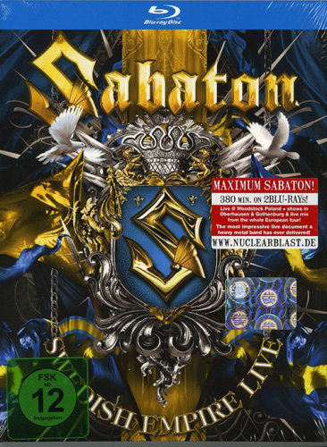 Sabaton - Swedish Empire Live (2013) 2xBlu-Ray 1080p