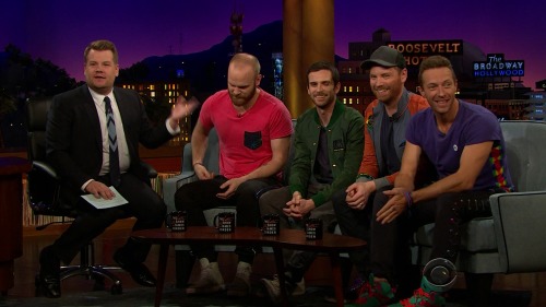 Coldplay - At Late Show James Corden (2015) HDTV