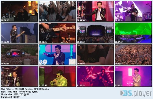 The Killers - TRNSMT Festival (2018) HD 720p