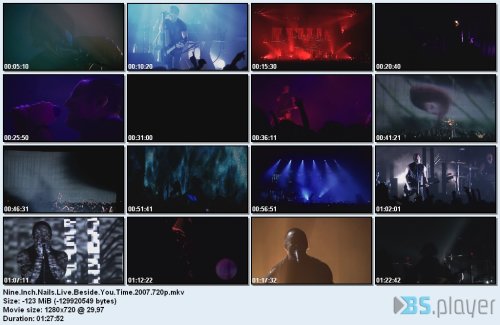 nineinchnailslivebesideyoutime2007 - Nine Inch Nails - Beside You Time (2007) [BDRip 720p]