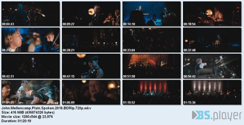 John Mellencamp - Plain Spoken (2018) BDRip 720p