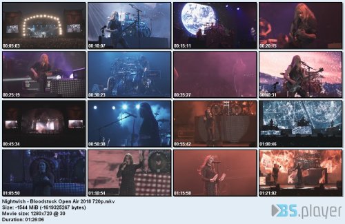 nightwish bloodstock open air 2018 720p idx - Nightwish - Bloodstock Open Air (2018) HD 720p