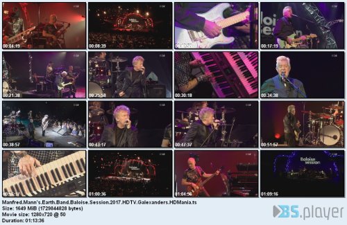 Manfred Mann's Earth Band - Baloise Session (2017) HDTV