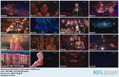 britawards2019hdtvgalexanders - VA - The Brit Awards (2019) HDTV