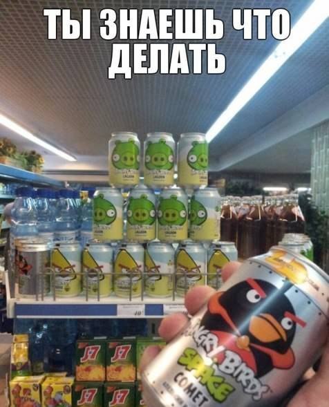 смешной Angry Birds