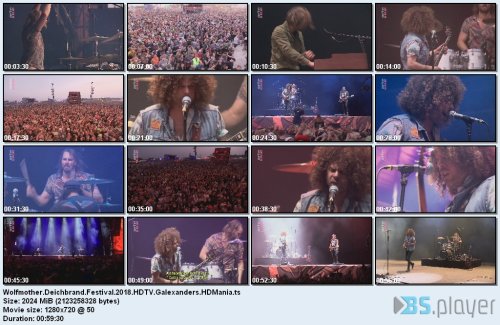 Wolfmother - Deichbrand Festival (2018) HDTV