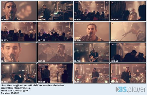 lionsheadzdfbauhaus2018hdtvgalexanders - Lions Head - Live zdf@bauhaus (2018) [HDTV 720p]