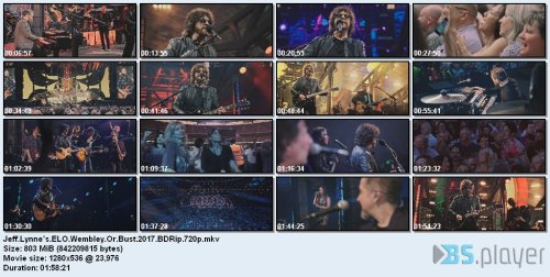 Jeff Lynne's ELO - Wembley Or Bust (2017) BDRip 720p