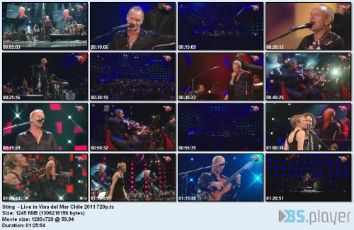Sting - Live in Vina del Mar Chile (2011) HDTV