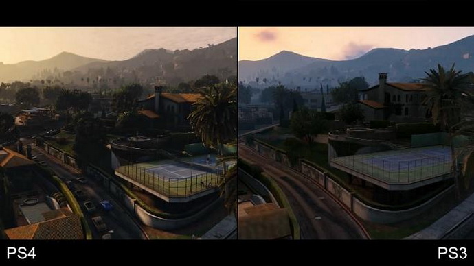 графика gta 5 на ps3 в сравнении с ps4