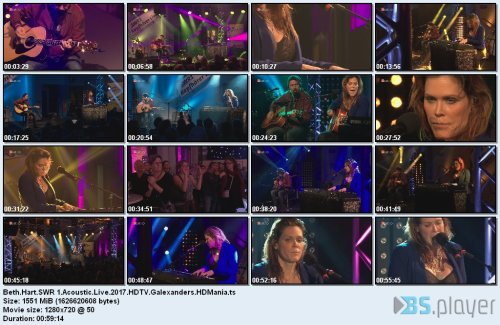 Beth Hart - SWR 1 Acoustic Live (2017) HDTV