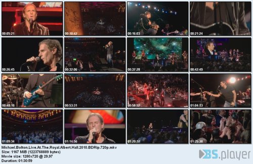 michaelboltonliveattheroyalalberthall2010bdrip - Michael Bolton - Live Royal Albert Hall (2010) BDRip 720p