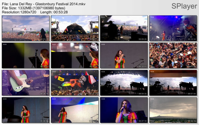 Lana Del Rey - Glastonbury Festival (2014) HD 720p Lana Del Rey - Glastonbury Festival (2014) HD 720p