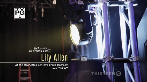 Lily Allen – Live From The Artists Den (2014) HDTV 1080i