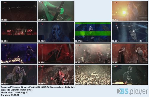 Powerwolf - Summer Breeze Festival (2018) HDTV