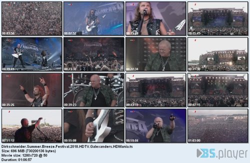 Dirkschneider - Summer Breeze Festival (2018) HDTV