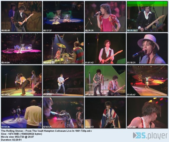 The Rolling Stones - From Vault Hampton Coliseum Live 1981