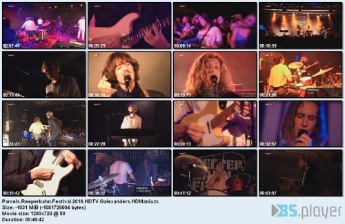 parcelsreeperbahnfestival2018hdtvgalexanders - Parcels - Reeperbahn Festival (2018) [HDTV 720p] [H.264.AC3]