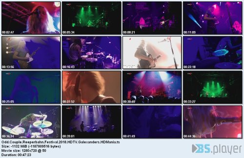 oddcouplereeperbahnfestival2018hdtvgalexanders - Odd Couple - Reeperbahn Festival (2018) HDTV