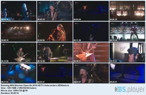 Running Wild - Wacken Open Air (2018) HDTV