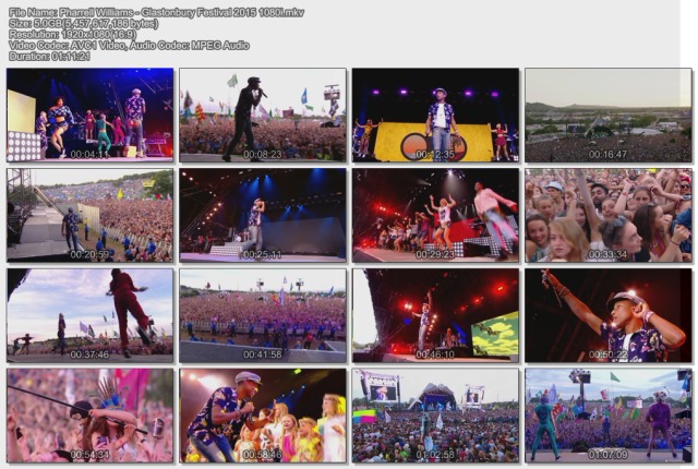 Pharrell Williams - Glastonbury Festival Pharrell Williams - Glastonbury Festival