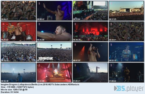 imaginedragonslollapaloozaberlinlive2018hdtvgalexanders - Imagine Dragons - Lollapalooza Berlin (2018) [HDTV 720p] [H.264,AC3]