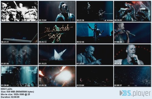 Rammstein - Paris Live (2016) Blu-Ray 1080i