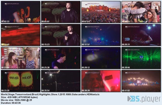 World Stage: Tomorrowland Brasil Highlights Show 1 (2015) HD