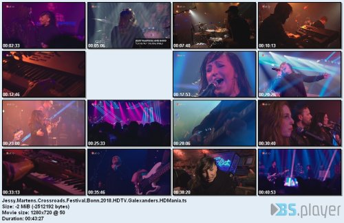 Jessy Martens - Crossroads Festival Bonn (2018) HDTV