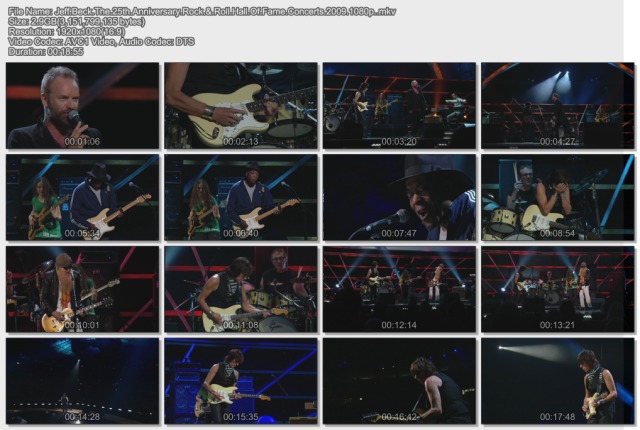 Jeff Beck - The 25th Anniversary Rock & Roll Hall Of Fame Co