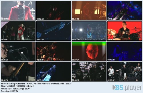 the smashing pumpkins kroq absolut almost christmas 2018 720p idx - The Smashing Pumpkins - KROQ Absolut Almost Christmas (2018) [HD 720p] [H.264,AAC]