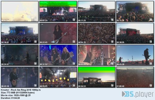 Kreator - Rock Am Ring (2018) HD 1080p