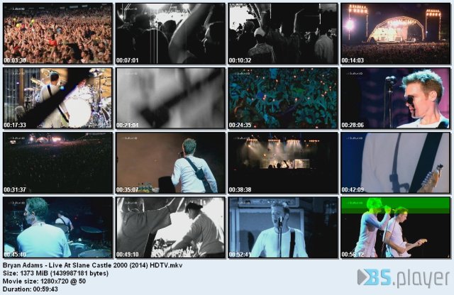 Bryan Adams - Live At Slane Castle 2000 (2013) HDTV