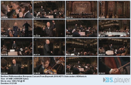 Berliner Philharmoniker - European Concert  (2018) HDTV
