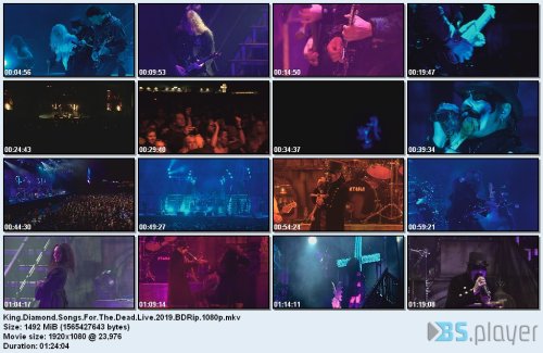 kingdiamondsongsforthedeadlive2019bdrip - King Diamond - Songs for the Dead Live (2019) BDRip 1080p