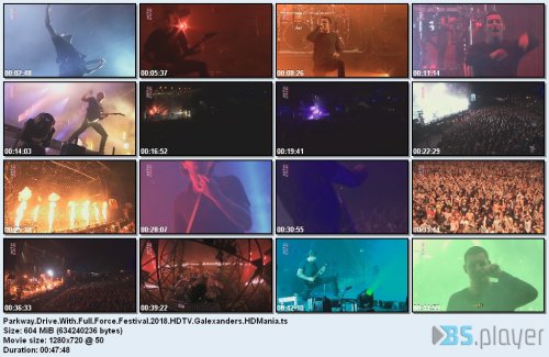 Parkway Drive - With Full Force Festival (2018) HDTV