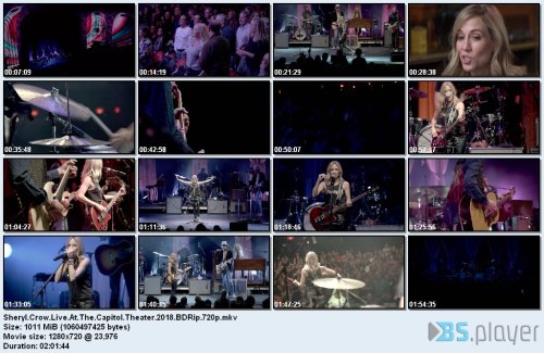 sherylcrowliveatthecapitoltheater2018bdrip - Sheryl Crow - Live At The Capitol Theater (2018) [BDRip 720p] [H.264,AC3]