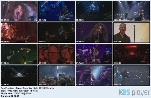 foo fighters super saturday night 2019 720p idx - Foo Fighters - Super Saturday Night (2019) HD 720p