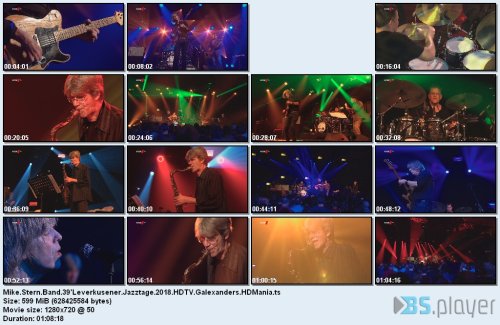 mikesternband39leverkusenerjazztage2018hdtvgalexanders - Mike Stern - Band 39'Leverkusener Jazztage (2018) [HDTV 720p] [H.264,AC3]