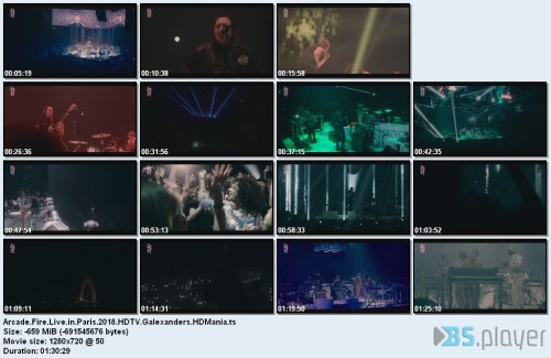 arcadefireliveinparis2018hdtvgalexanders - Arcade Fire - Live In Paris (2018) [HDTV 720p] [H.264,AC3]