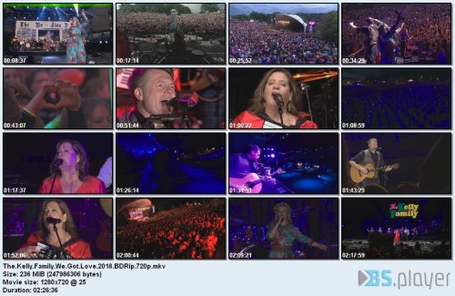 thekellyfamilywegotlove2018bdrip - The Kelly Family - We Got Love: Loreley Live (2018) [BDRip 720p] [H.264,PCM,DTS]