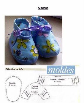 Мокасины для малышей выкройка Мокасины для малышей выкройка