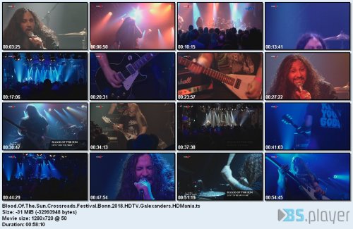 bloodofthesuncrossroadsfestivalbonn2018hdtvgalexanders - Blood Of The Sun - Crossroads Festival Bonn (2018) HDTV
