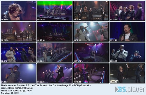 Manhattan Transfer & Take 6 Summit - Soundstage (2018) BDRip